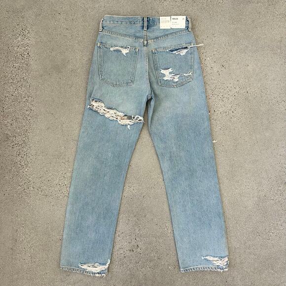 AGOLDE 90's Mid Rise Loose Fit Jeans in Unhinged NWT - Picture 2 of 12